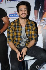 Akhil Movie Promotions at Inorbit Mall